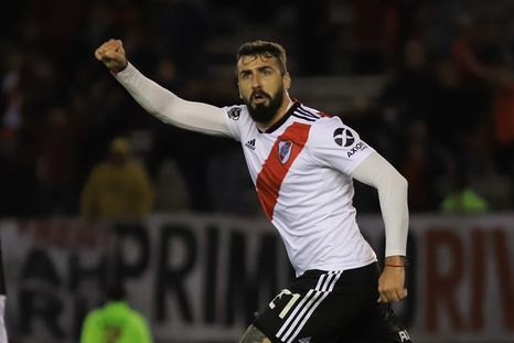 Lucas Pratto y un duro palazo a la dirigencia de River por la salida de los héroes de Madrid. Foto: NA Lucas Pratto y un duro palazo a la dirigencia de River por la salida de los héroes de Madrid. Foto: NA