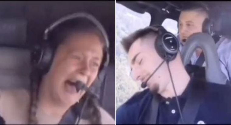 TikTok, video viral, piloto desmayado