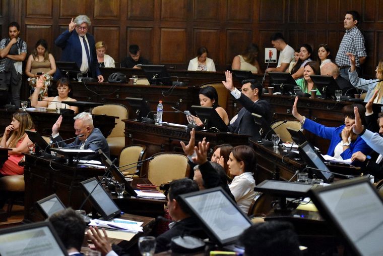 La sesión de este miércoles en la Casa de las Leyes tratará los cuatro proyectos mineros impulsados por el Ejecutivo. Foto: Prensa Legislatura de Mendoza