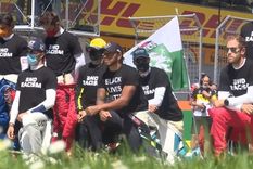por que varios pilotos de la formula 1 no se arrodillaron contra el racismo