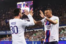 Messi abrió el marcador para el PSG. Foto: EFE