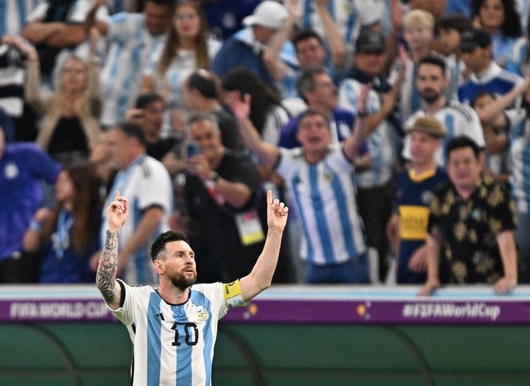 Messi y un posteo con la emoción a flor de piel tras bajar a Países Bajos. Foto: EFE