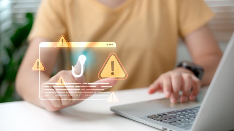 Modalidades de phishing más usadas: suplantación de webs para robar datos.