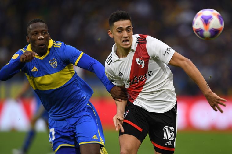 River y Boca juegan esta tarde en el Monumental. Foto: Télam
