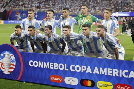 Pese a ser el último campeón, la Selección Argentina no es el equipo más valioso del certamen ni tiene a los jugadores más cotizados Foto: EFE