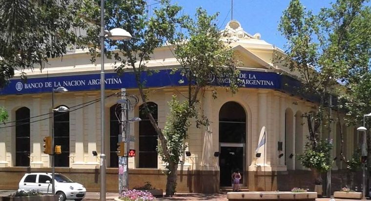 Sucursal del Banco Nación en Misiones Foto: X