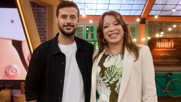 Lizy Tagliani y Diego Leuco conducirán el programa de este domingo. Foto: Instagram: @lizytagliani