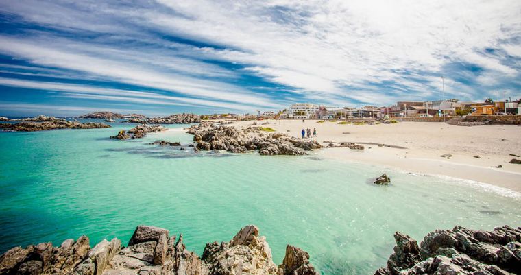 Es una de las playas más sorprendentes de Chile Foto: archivo MDZ