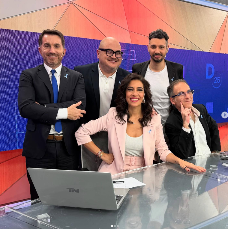 La noticia que impactó la tarde de TN. Créditos: Instagram / roxyvazquezok
