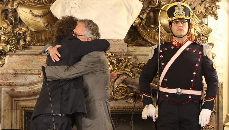 El ministro de Salud, Mario Lugones, en medio de las críticas por los recortes en su área. Foto: Presidencia