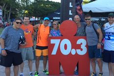 la previa de la legion mendocina en el ironman 70.3 de miami