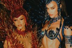 La modelo sintió la magia del Carnaval de Río. Foto: Archivo