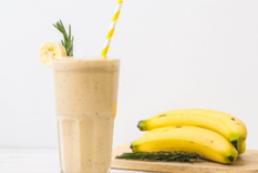 Licuado de banana Foto: Shutterstock