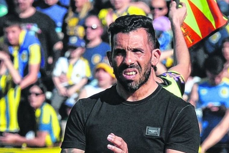 Tevez decidió no hablar tras un nuevo empate de Rosario Central. Foto: Archivo