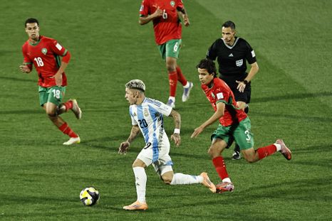 La Selección argentina Sub 20 perdió la final ante Marruecos en el Estadio Nacional de Chile.. La Selección argentina Sub 20 perdió la final ante Marruecos en el Estadio Nacional de Chile..