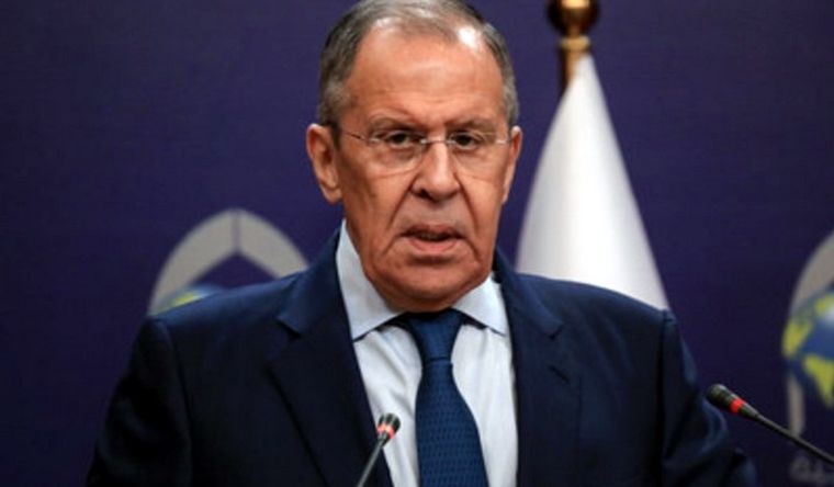 Lavrov fue a decir lo suyo, del lado de Rusia, a la cita de la UE. Foto: Dpa.