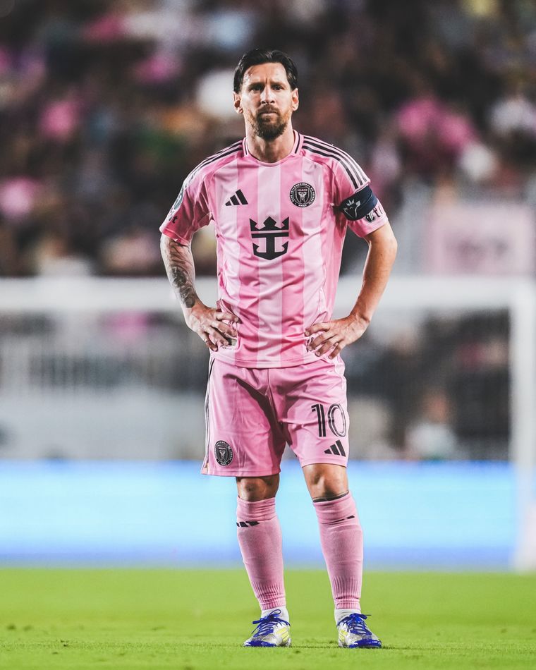 Lionel Messi muestra toda su decepción por la sanción de la MLS: no podrá estar este sábado en Inter Miami ante Cincinatti. Foto: @InterMiamiCF Lionel Messi muestra toda su decepción por la sanción de la MLS: no podrá estar este sábado en Inter Miami ante Cincinatti. Foto: @InterMiamiCF