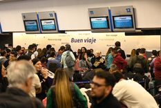 El gremio de los aeronavegantes tomó una medica contundente Foto: Telam