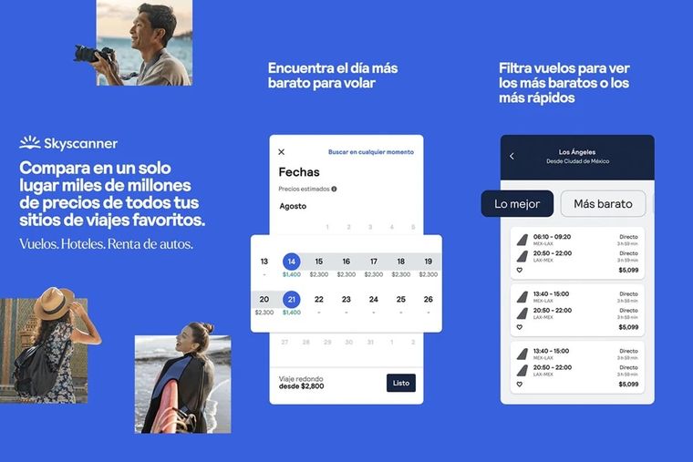 Skyscanner es una de las apps más usadas para comparar aerolíneas y hallar vuelos baratos. Skyscanner es una de las apps más usadas para comparar aerolíneas y hallar vuelos baratos.
