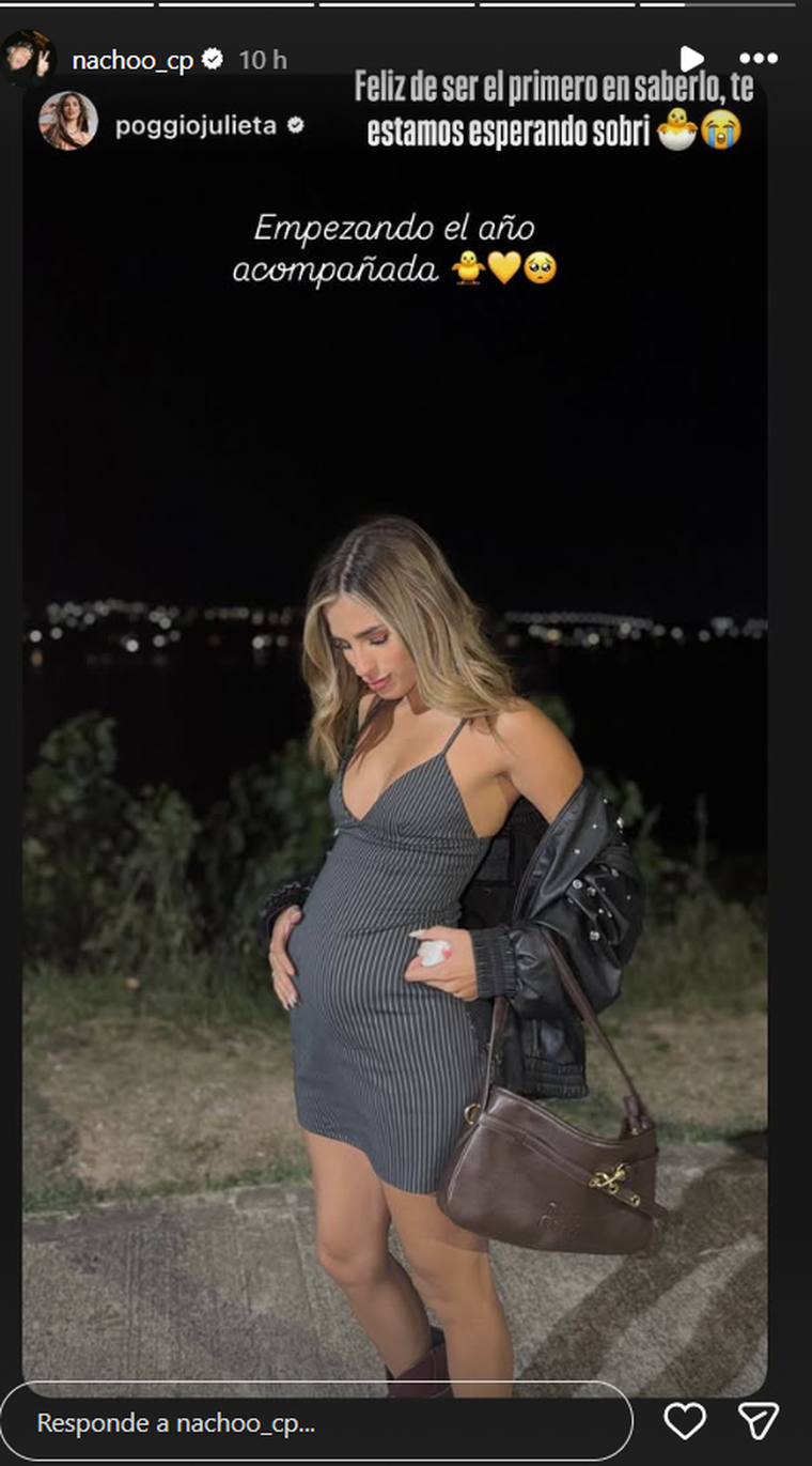 La reacci&oacute;n de Nacho Casta&ntilde;eres que hizo crecer los rumores.