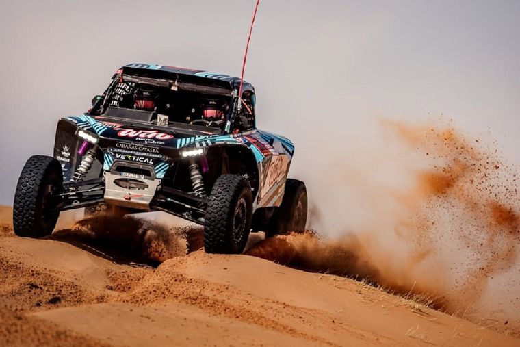 Nicolás Cavigliasso terminó 3° en la categoría Challenger del Rally Dakar.