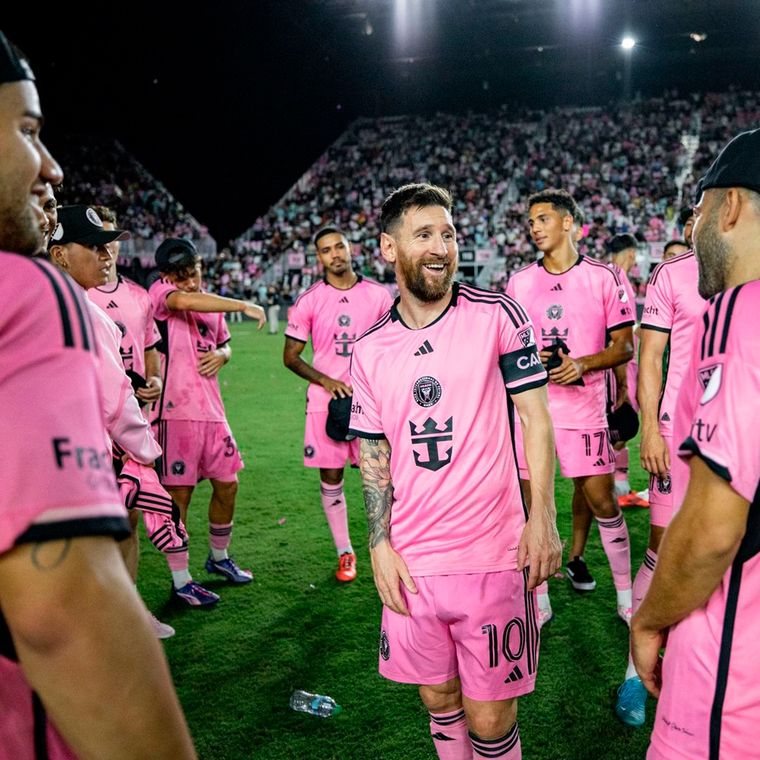 Inter Miami quiere seguir sumando figuras a su plantel. Foto: @leomessi