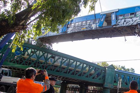 El accidente ocurrió el 10 de mayo pasado Foto: NA