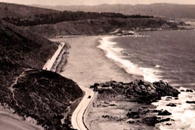 MDZol | Así era hace 100 años. Reñaca (Chile) en 1920. Foto: instagram.com/patrimoniofotograficochile