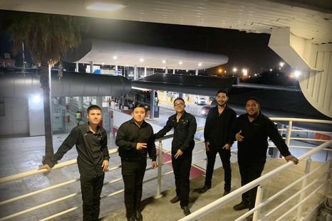 El Grupo Fugitivo amenizaba fiestas y bailes locales en Reynosa.