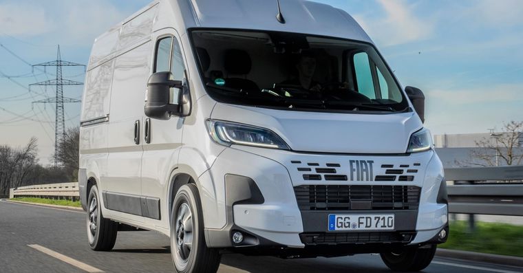 Fiat Ducato se actualiza con esta novedad  Foto: Stellantis