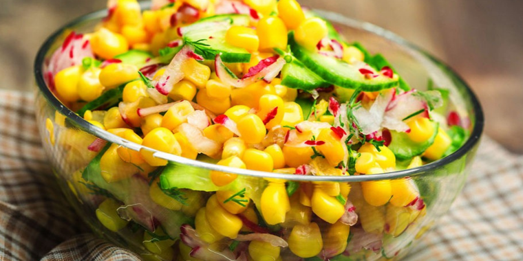Ensalada de maíz Foto: Cocina rico