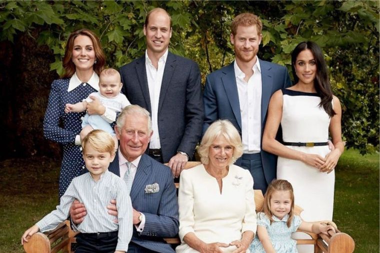 La Familia Real Británica en la actualidad. Foto: Vanidades