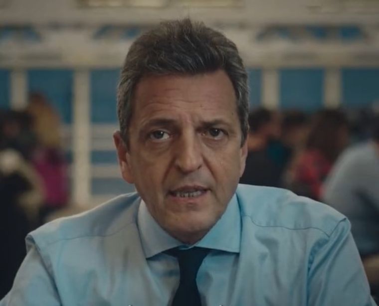 Massa disparó contra Bullrich en su último spot de campaña Foto: Captura de pantalla