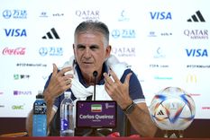 Carlos Queiroz explotó por las críticas a los jugadores de Irán tras la goleada sufrida ante Inglaterra. Foto: EFE