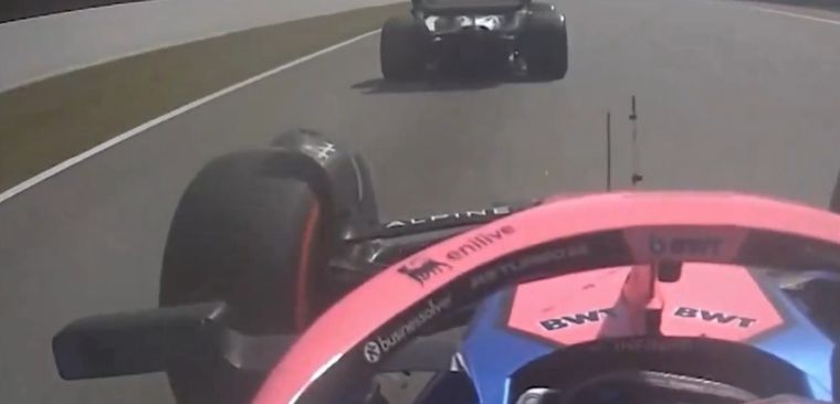 Franco Colapinto sorprendió con un sobrepaso sobre el final