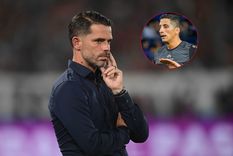 El entrenador de Boca redobló su queja respecto de la jugada del primer gol de Racing. Foto: Fotobaires y archivo El entrenador de Boca redobló su queja respecto de la jugada del primer gol de Racing. Foto: Fotobaires y archivo