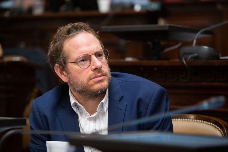 El senador Lucas Ilardo Foto: Prensa Legislatura