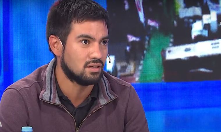 Jeremías Cantero, el número dos de Eduardo Belliboni Foto: Captura de video