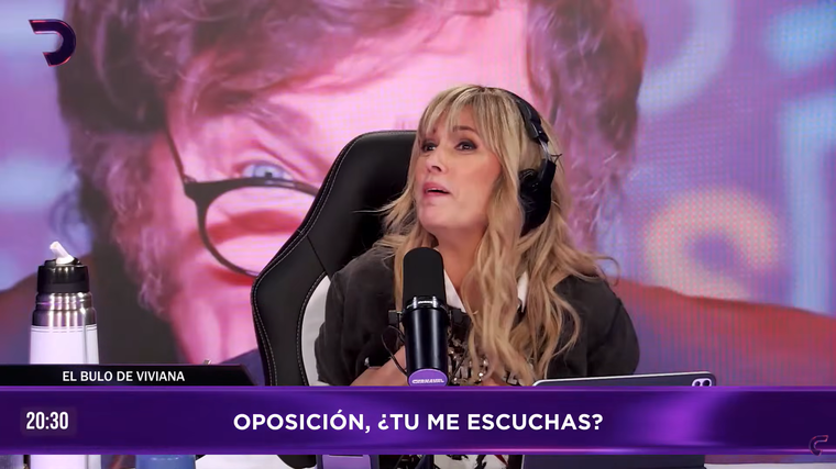 Viviana Canosa fue tajante contra las actitudes de Javier Milei. Viviana Canosa fue tajante contra las actitudes de Javier Milei. 