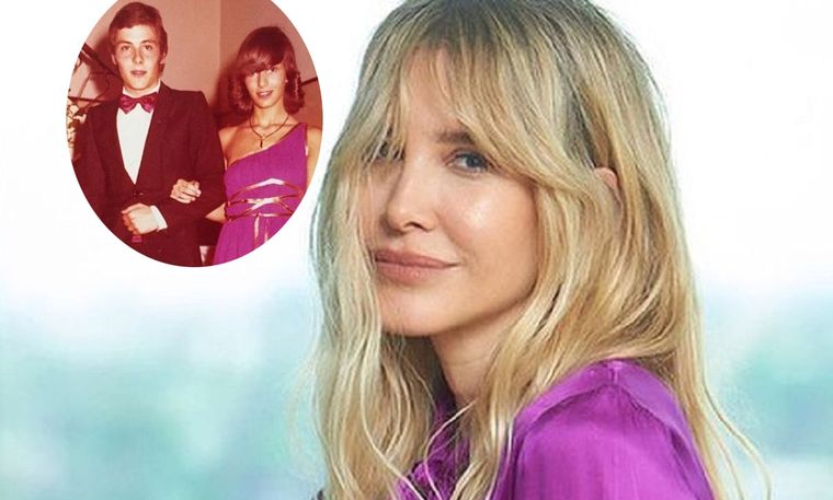 MAMA Y PAPA. GUILLERMINA COMPARTIO UNA FOTO DE SU FAMILIA.