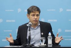 Axel Kicillof Cada vez más duro, le pone presión a Guzmán Foto: Télam