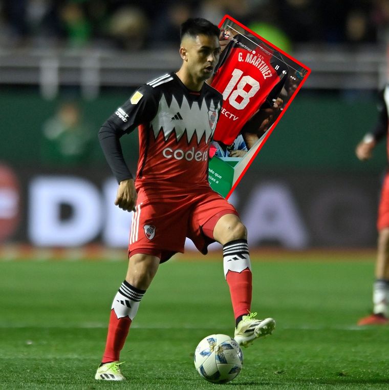 El Pity Martínez y una elocuente frase de cara a la visita de River a la Bombonera Foto: River Plate