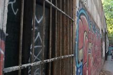 El predio que se incendió este sábado.&nbsp;