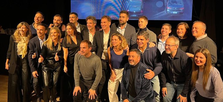 Intendentes mostraron su apoyo a Diego Santilli Foto: Gentileza