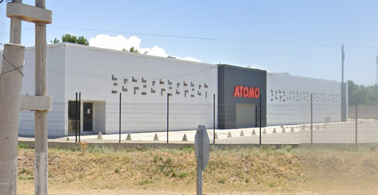 El supermercado de Luján de Cuyo donde se robaron dos carritos llenos de comida y mercaderia.&nbsp;