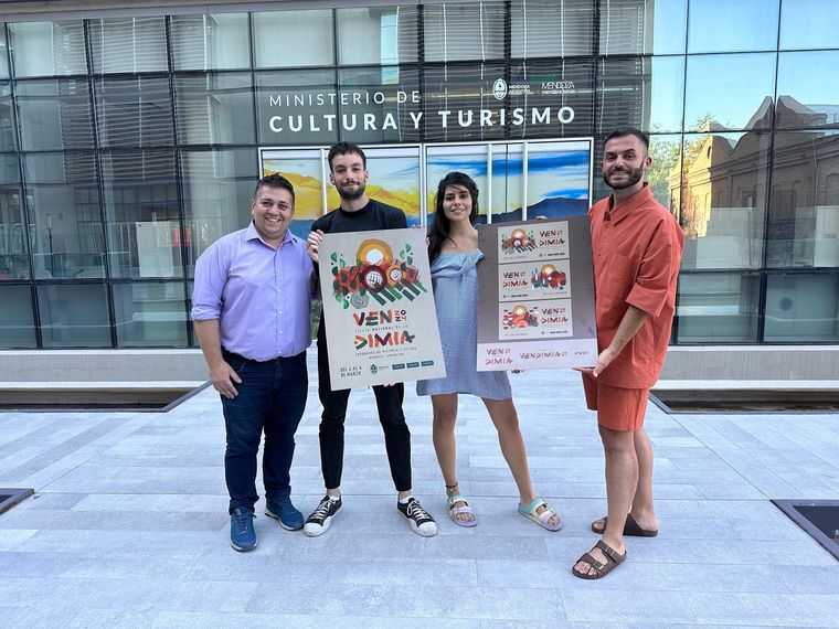 La Fiesta Nacional de la Vendimia ya tiene su nuevo sistema gráfico Foto: Prensa Gobierno de Mendoza