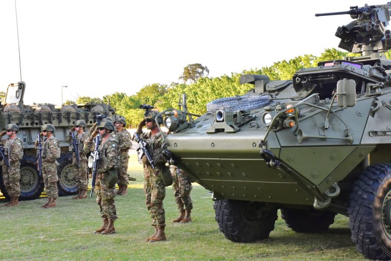 Así son los vehículos de combate Stryker 8x8.