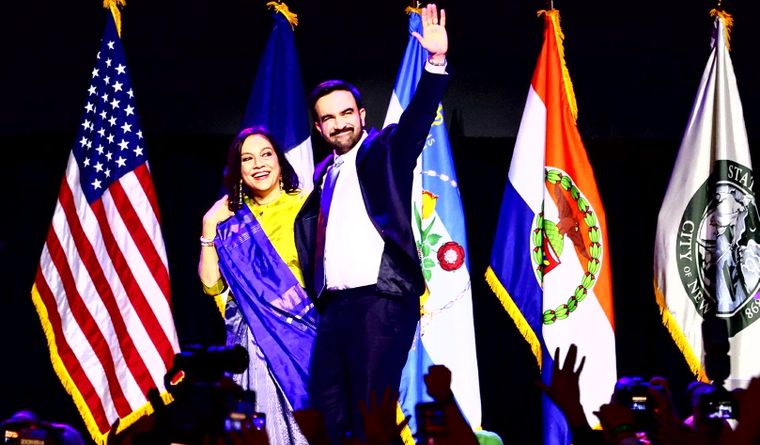 Zohran Mamdani venció a los republicanos en Nueva York, Estados Unidos. Foto Efe