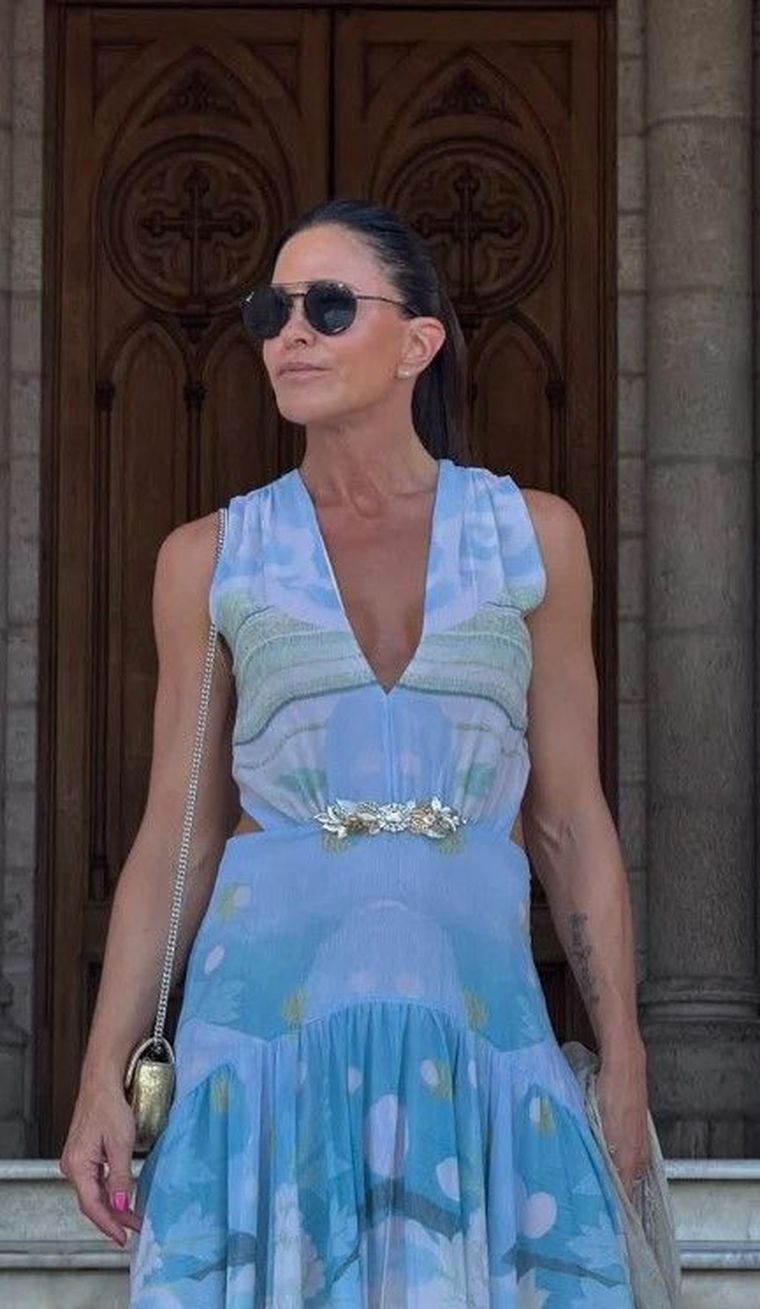 La elección de Carolina Baldini para el bautismo de su nieto.