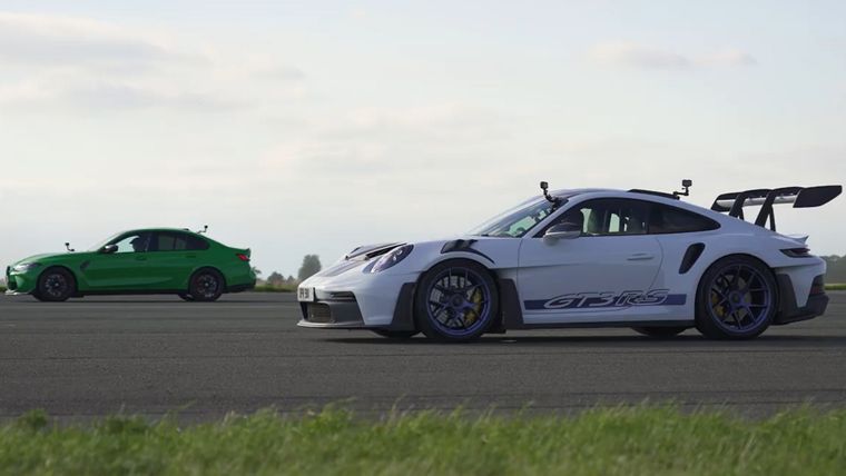 BMW vs Porche Foto: CarWow